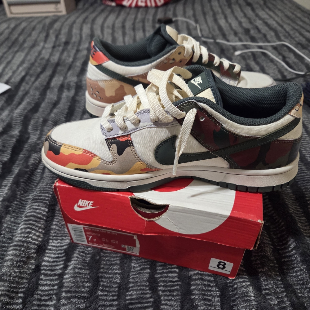 Nike Multicolor Camo Sneakers